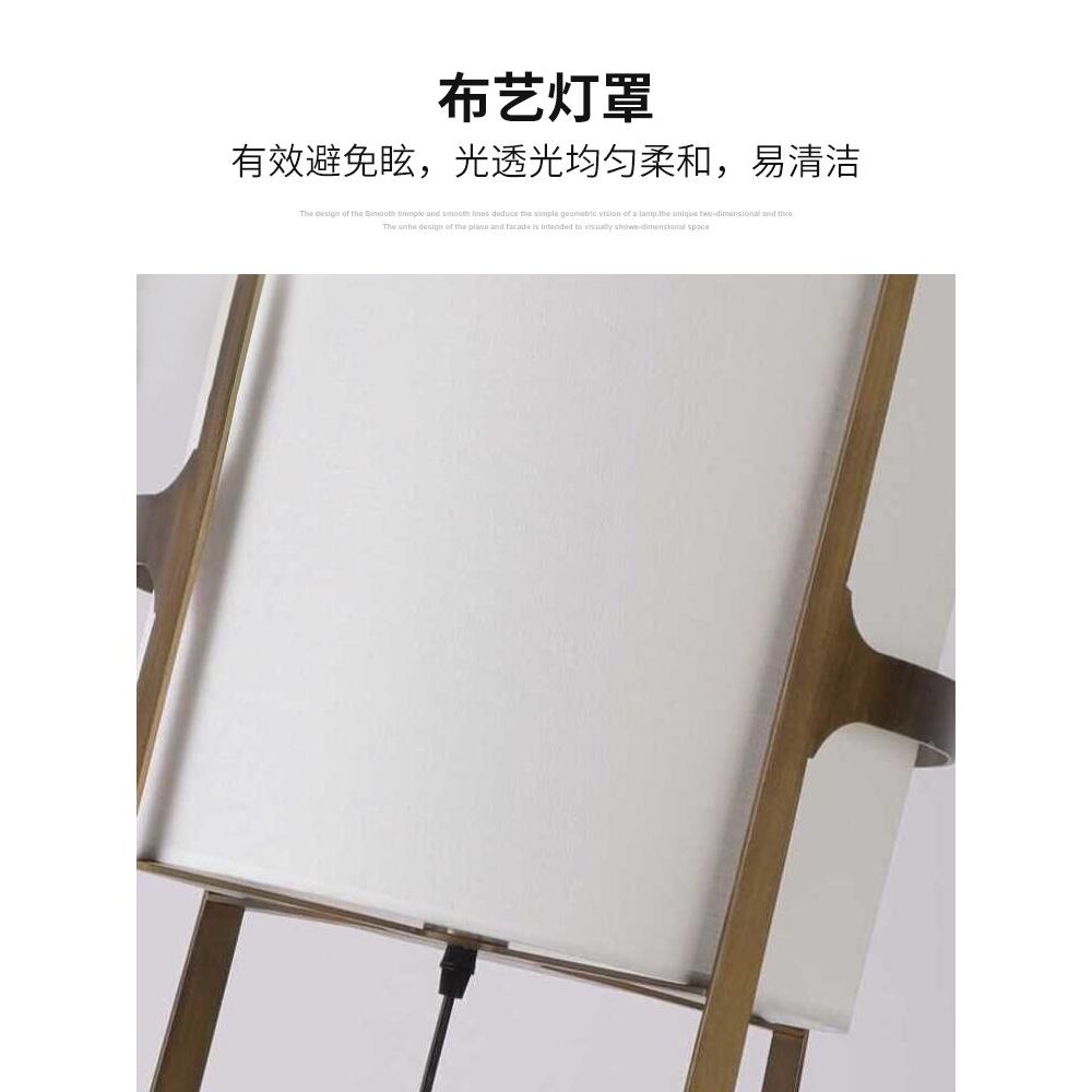 地灯客649厅卧室落床头边几沙发墙角感设计师大装型件饰摆台灯