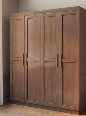 代RFF简约实木对开门现衣家用卧室小户型橱储物衣柜挂衣柜柜收纳