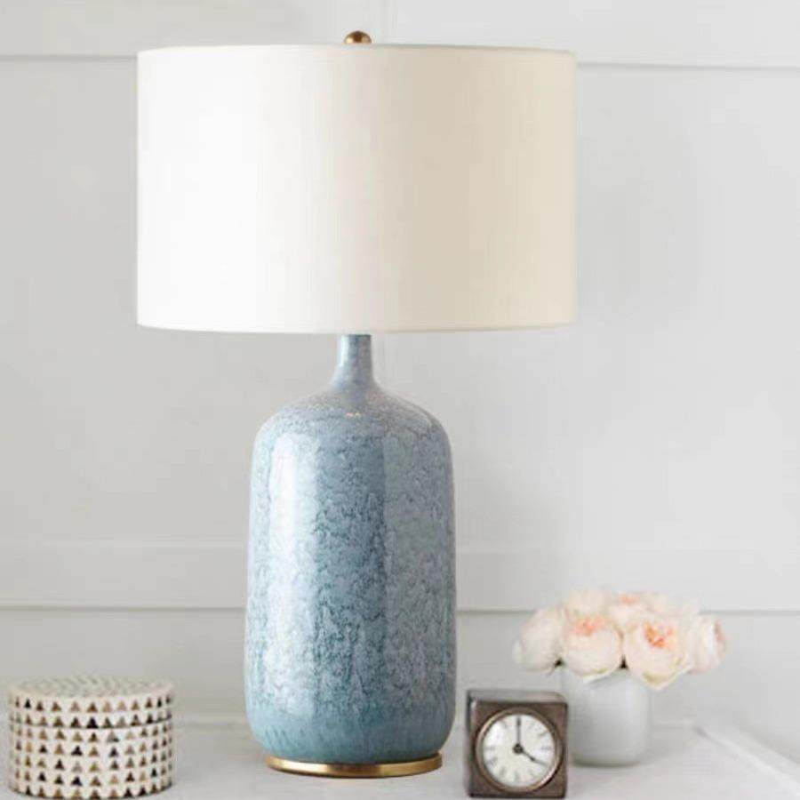 陶瓷台灯卧室床头台灯家用陶厅罐QH台灯客欧式床头柜装婚间房饰台,家装灯饰光源,装饰台灯,淘宝优惠券,粉丝福利购,淘宝优惠卷