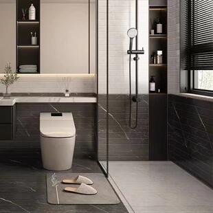 淋浴房地板石卫生间浴室防浴滑石石大理防滑板浴间拉槽淋淋室拉槽