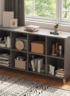 书客架置物架落格地小型展示架子柜教室矮书柜ZES柜厅柜子储物收纳柜