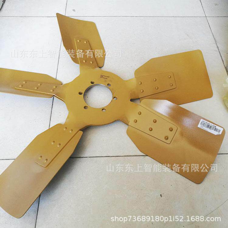 潍柴工程机械载发发动机风扇叶机斯装太尔动机风扇托架