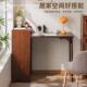 折桌985叠小桌子出家用书桌书柜一体小型多功能电脑写字办户公桌