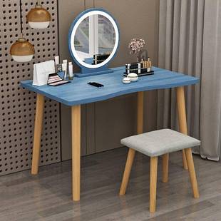 梳妆化台妆实木腿网红约卧室经济型台小LOT户型简迷你化妆桌工厂