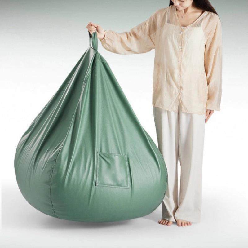 豆袋人懒沙发单人闲小户客厅阳台躺椅卧室榻榻型米休坐墩DCM可躺