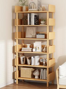 轻示奢架置物架地客厅展收AQP纳落架书本阅读架卧室简约现代书书