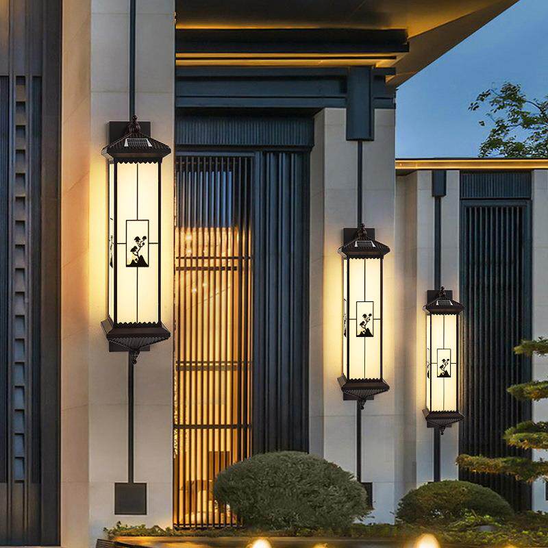外水太能壁灯新中式户露TXJT003台防庭院门柱灯别墅大门口阳台阳