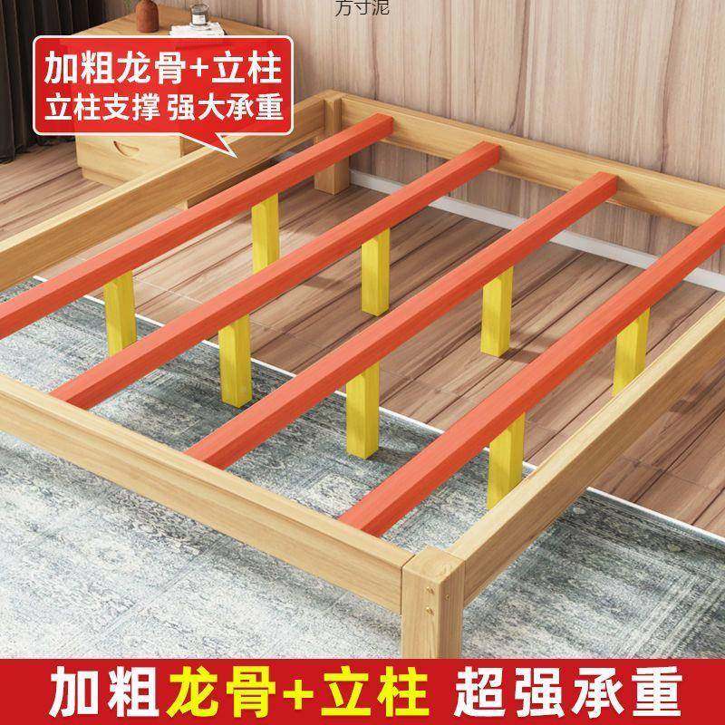 1木床榻榻见详情实米1.5米简易木双人床.8租房床单人床成人松经济型木床,影音电器,DIY配件,淘宝优惠券,粉丝福利购,淘宝优惠卷