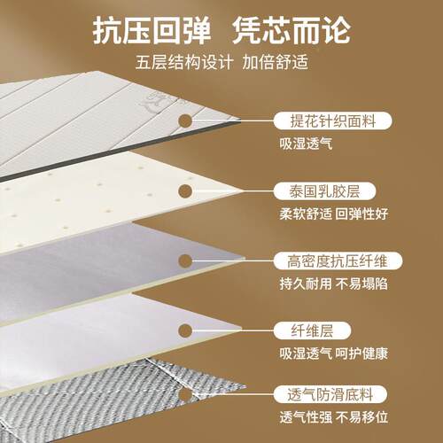 乳胶榻家榻米床垫FS7M6H9H炕.35租褥房子学生宿舍单人用海绵软垫