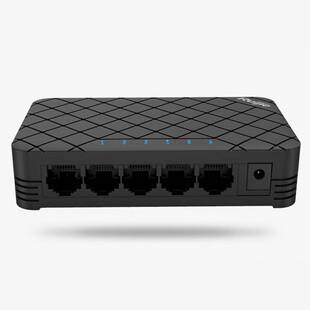 锐捷RG-ES05企业级易网络家用商用5口16百兆交换机8口千兆集线器