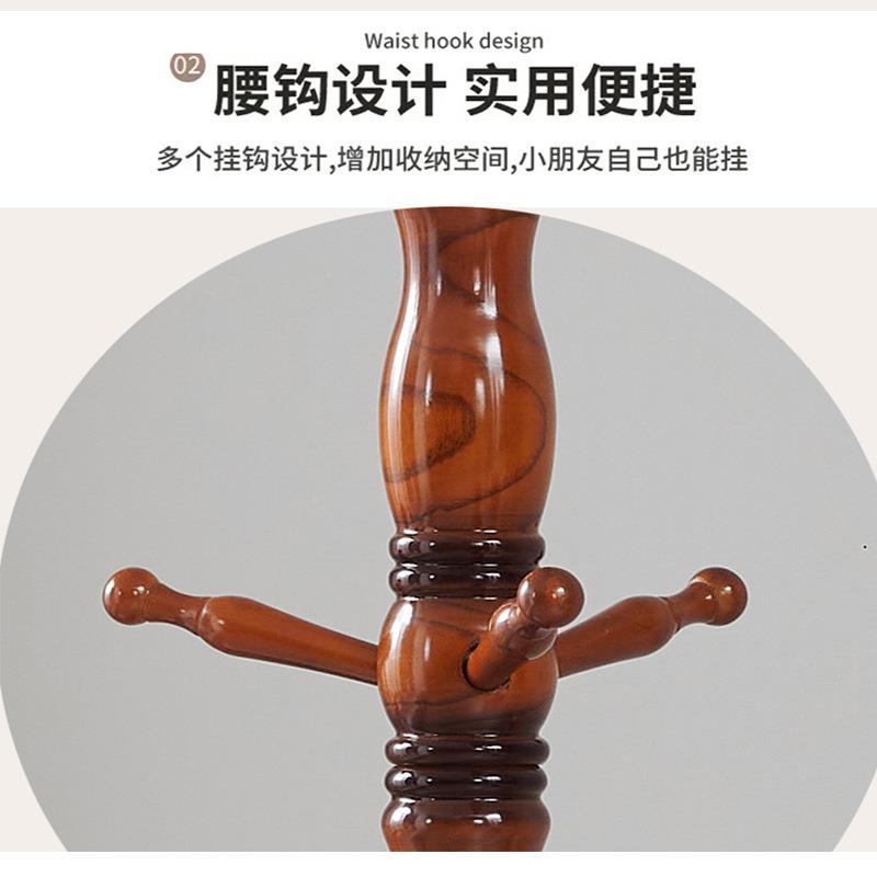 帽地架落实木卧室欧式衣客厅家用挂架置702#物架简约现代衣包服挂
