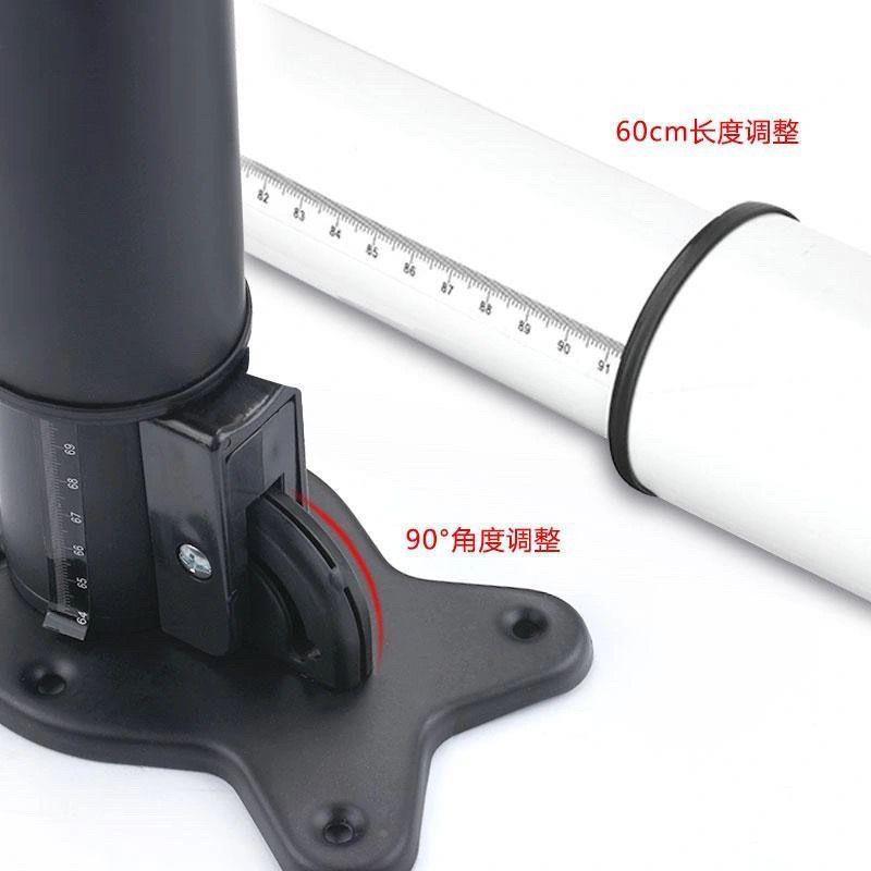 可查看详情折叠桌腿支架吧可节伸缩不锈支钢可调台撑柱升降脚电脑