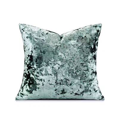 样板房抱枕高端奢华冰花绒丝绒沙发客厅靠垫方枕样板间酒店抱枕