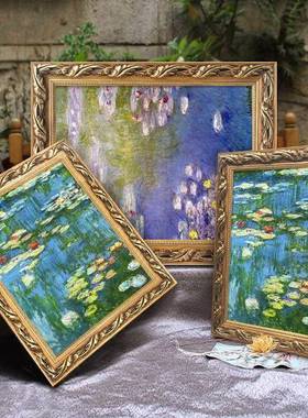 奈简景风G671油画装饰画客厅餐厅欧莫式现代欧玄关过道走廊挂画睡