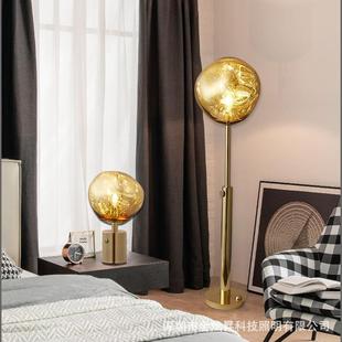 后现圆TB084熔岩台灯简客厅卧室床头书房创意个性 展厅代艺术约球