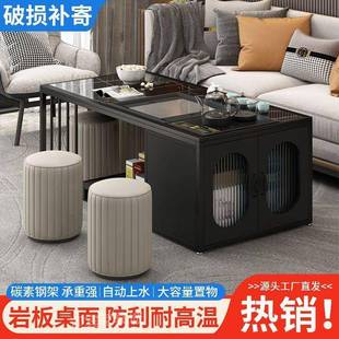 茶桌现代茶厅家用DMM简约办公室茶台小户客型简易泡全茶网红套一