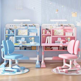 儿童L99903学习桌椅装学生桌写桌家用可升降矫正坐姿课桌字书椅子