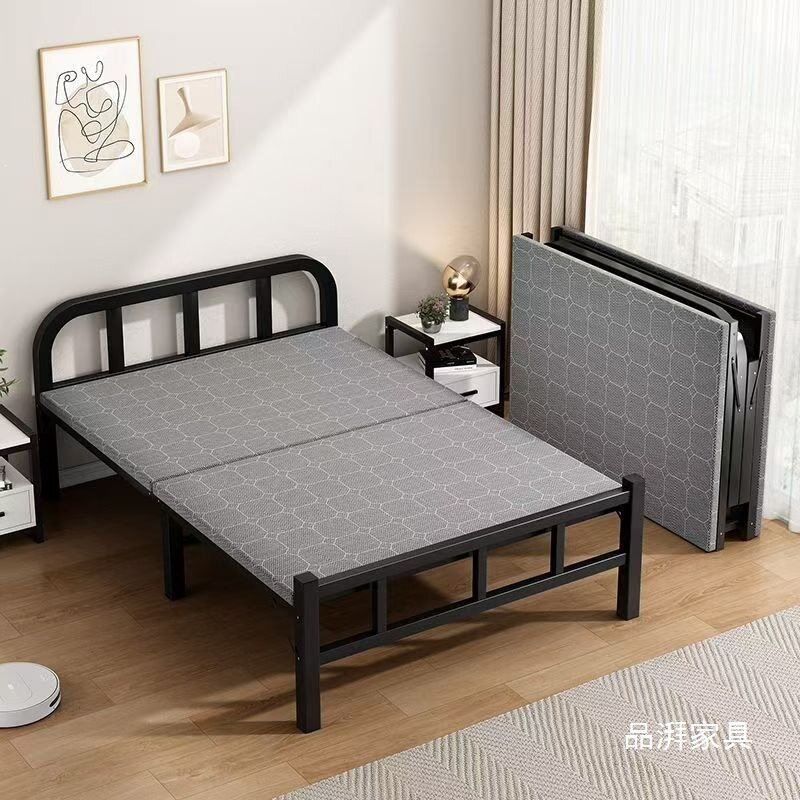 折叠床单人家用简易床宿舍午睡折叠床办公室午睡出租屋铁床