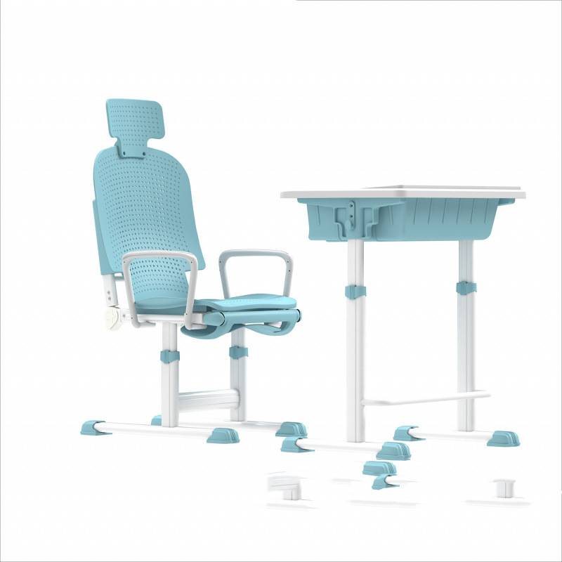 教室专用可躺学习课桌椅可升降躺平写字桌折叠午睡床