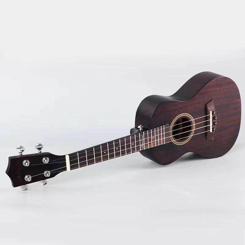 尤克里里SSF童初学者成人男女学寸寸碳弦素木质小吉他儿乐生器便