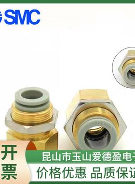 SC内螺纹隔板直989通接头KQ2E04/06/08/10/1216-0/1/02M0/3/04A