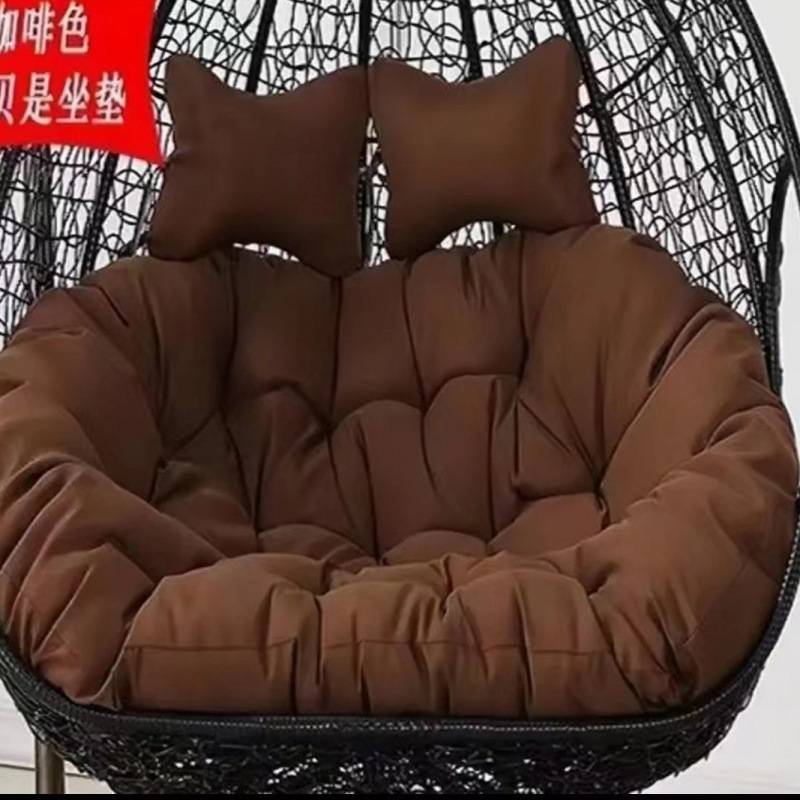 吊篮坐垫秋千单人双人摇篮藤椅布垫换洗布套吊椅拆洗坐