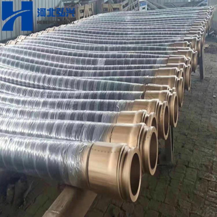 车泵管0地泵布料机端橡胶软DN末125B*30KTI0四层钢丝