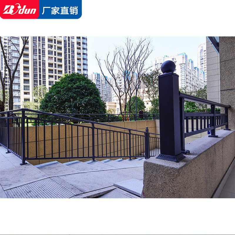 博盾组装式阳台护栏铝合金栏杆不锈钢锌钢护栏室外楼梯扶手铁栏杆