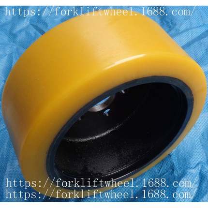 林德L1驱2304动轮转向轮子Li电nde林德动叉车后轮P实心轮胎橡皮轮