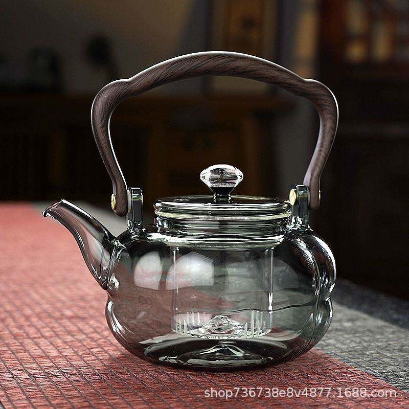 玻璃煮茶壶家用电陶炉煮茶器烧水壶红绿茶壶泡茶水分离壶茶具