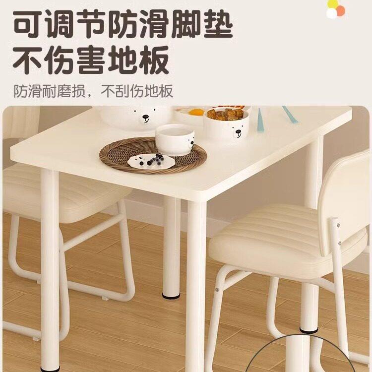 欧式餐桌家用型小217户轻奢简用约吃房饭桌租商餐桌阳台饭桌子