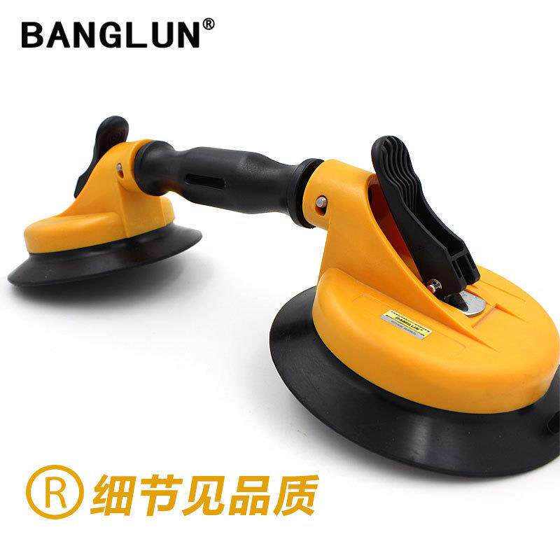 汽玻璃吸盘车挡玻风璃吸盘吸弧度玻璃吸PDV盘吸双提器爪