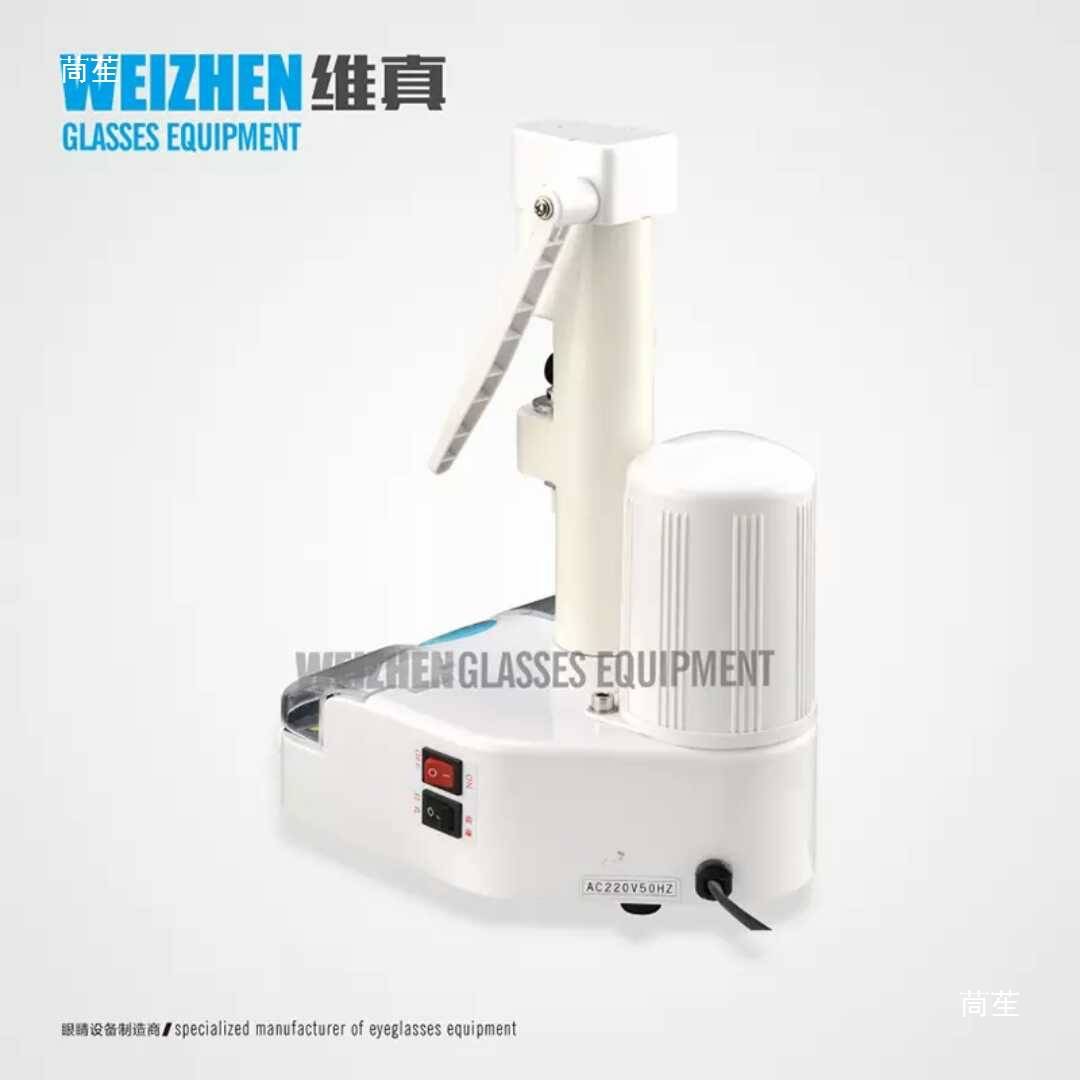 无框镜片打孔锯槽一体机 无框镜片打孔机 钻孔锯槽机 眼镜垒德株