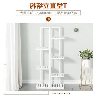 花架楠竹带轮绿空萝花盆花客厅室内阳台架子落地多架层省间XZV2绿