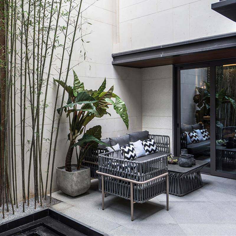 户外桌椅三件套组庭合I10闲设计师样板房别墅院阳台休酒店藤编家,商业/办公家具,商用藤编家具,淘宝优惠券,粉丝福利购,淘宝优惠卷