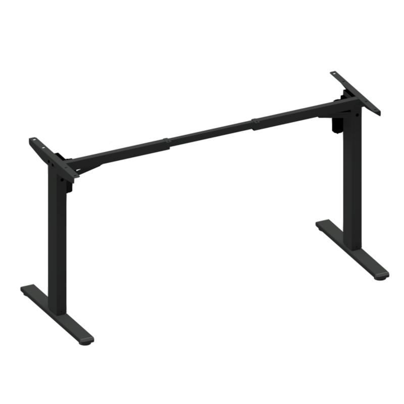#新桌款智能电动升降电脑桌架家用569可支调脚高度办公实木桌面架