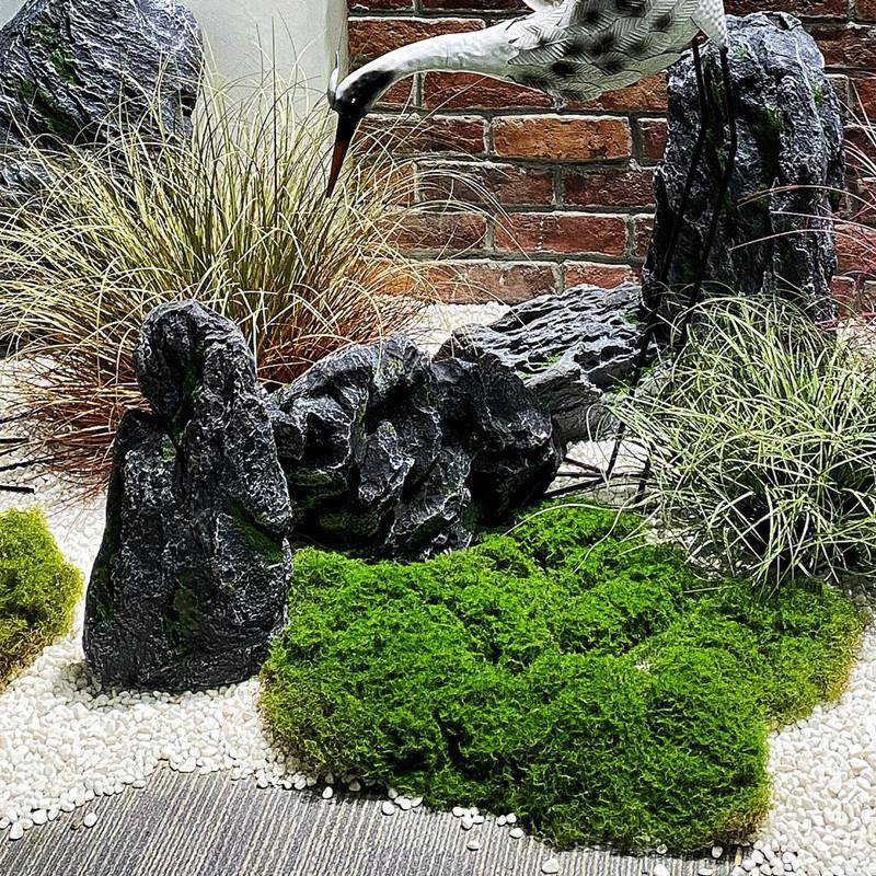 仿真青苔藓仿生苔人造坪景室内造假草皮庭YA598010院青苔绿植布置