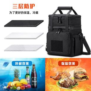 肩跨境热销亚马逊外爆款0009双层保袋温户手提单午餐包户外带饭保