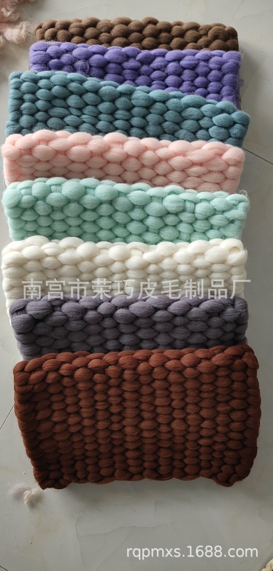儿童摄影道影楼拍照毯子新款细条豆豆毯宝宝照相毯子现货