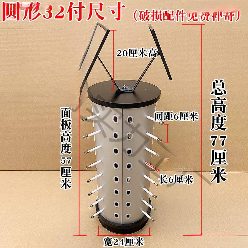 眼镜架子子落地展示架陈旋转摆设太阳878镜柜台化妆镜镜列架商加