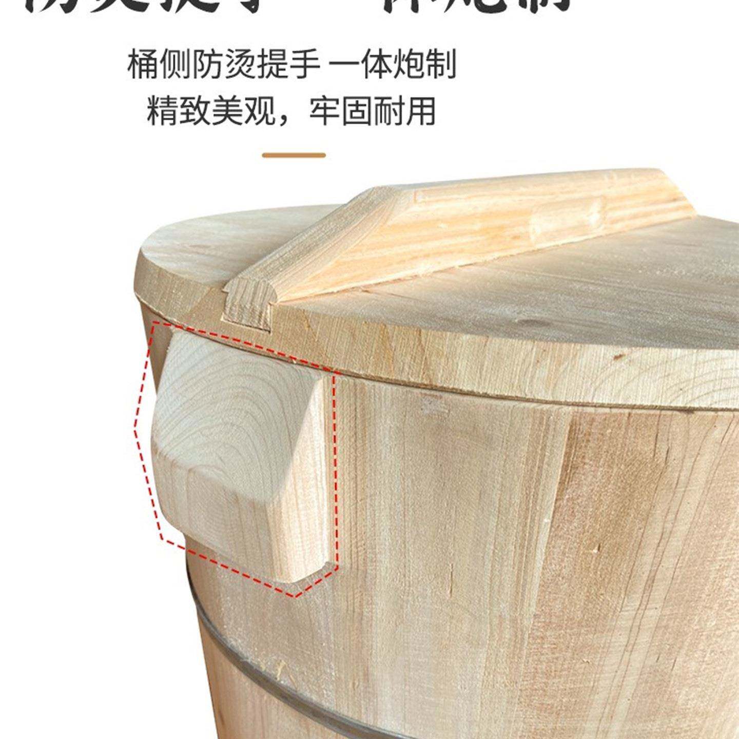包桶邮饭木商蒸用大号竹编底子家甑子紫米饭团摆摊用饭店米03饭蒸