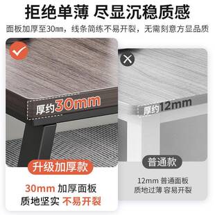 简易办公简桌约现代UJY单人办公家用电脑桌台式桌子工桌作台办室