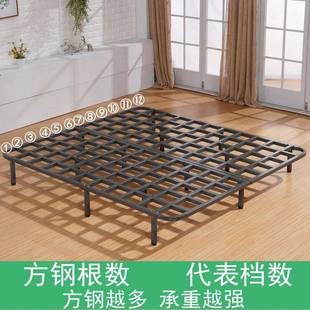 A全铁架折叠床子4280排骨架加厚龙骨架.5床架架11.8米床板支撑架