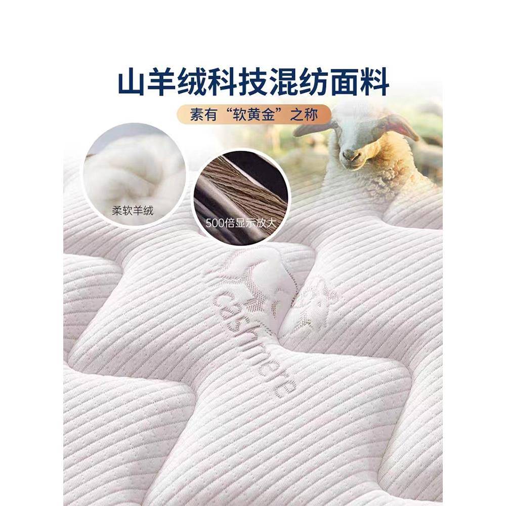 家用乳胶海两床垫席梦垫思床m垫软硬用20c经济型马弹簧床租房602