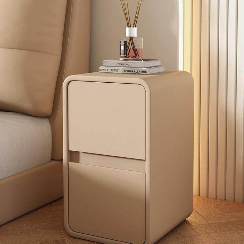奶油床头纳柜简约现代床边柜风实木皮质小型超2窄0cm极简迷S你收,玩具/童车/益智/积木/模型,其它,淘宝优惠券,粉丝福利购,淘宝优惠卷