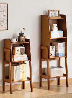简书架落地书柜儿童储阅读区绘YPI本架靠墙收置物架客厅家用纳易