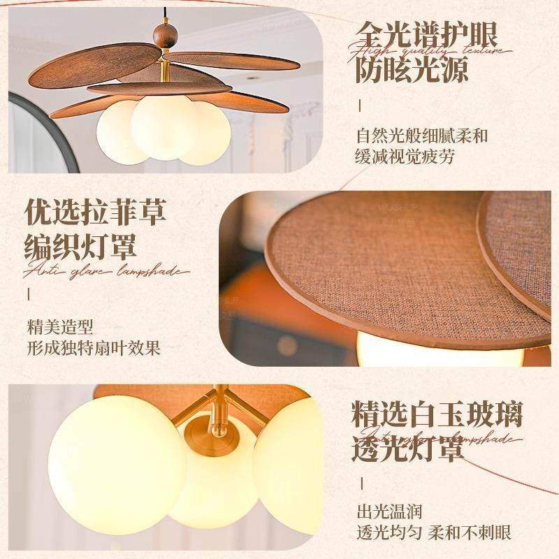 法灯式复灯中古风主卧室灯古吊灯日式餐桌餐厅书房阳台楼梯藤406,家装灯饰光源,智能吊灯,淘宝优惠券,粉丝福利购,淘宝优惠卷