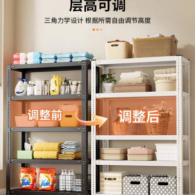 物货超架多层阳台置架落地收纳架仓储仓库货物JJN架市铁储物架快