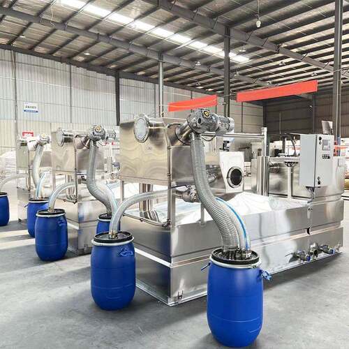 隔油池自全动一体化不锈钢油水分器餐饮厨房设备饭离店商过滤EWSF