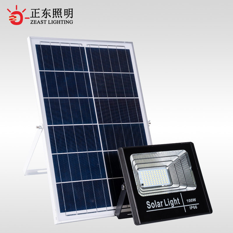 太阳能灯户外新农村家用花园庭院景观灯分体式太阳能投光灯墙壁灯